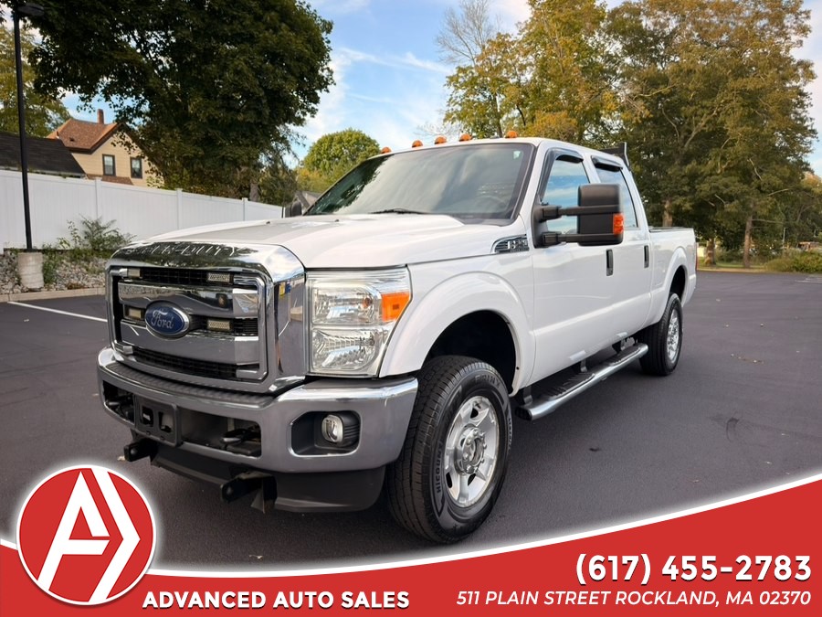 2015 Ford Super Duty F-250 SRW 4WD Crew Cab 172" XLT, available for sale in Rockland, Massachusetts | ADVANCED. Rockland, Massachusetts