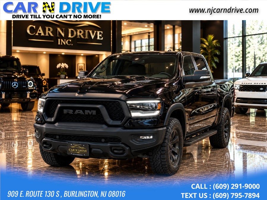 Used Ram 1500 Rebel Quad Cab 4x4 6'4 Box 2020 | Car N Drive. Burlington, New Jersey