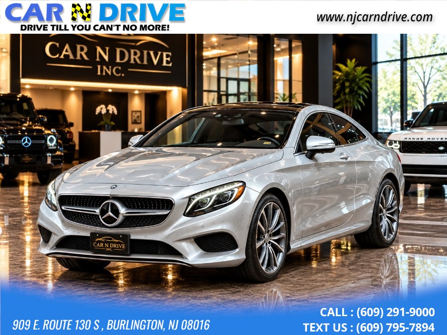 2016 Mercedes-Benz S-Class 2dr Cpe S 550 4MATIC, available for sale in Burlington, New Jersey | Car N Drive. Burlington, New Jersey