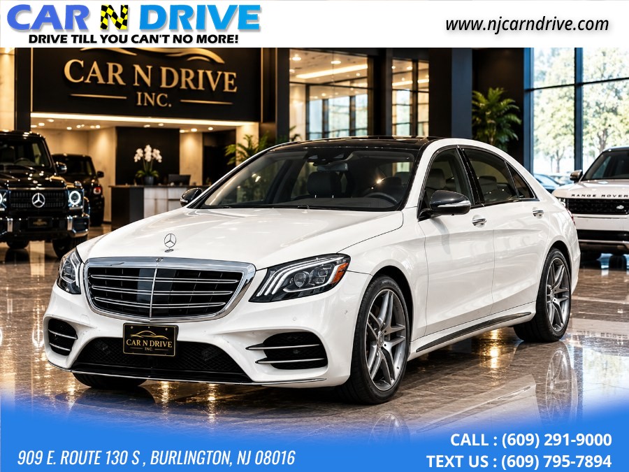 2019 Mercedes-Benz S-Class S 560 4MATIC Sedan, available for sale in Burlington, New Jersey | Car N Drive. Burlington, New Jersey