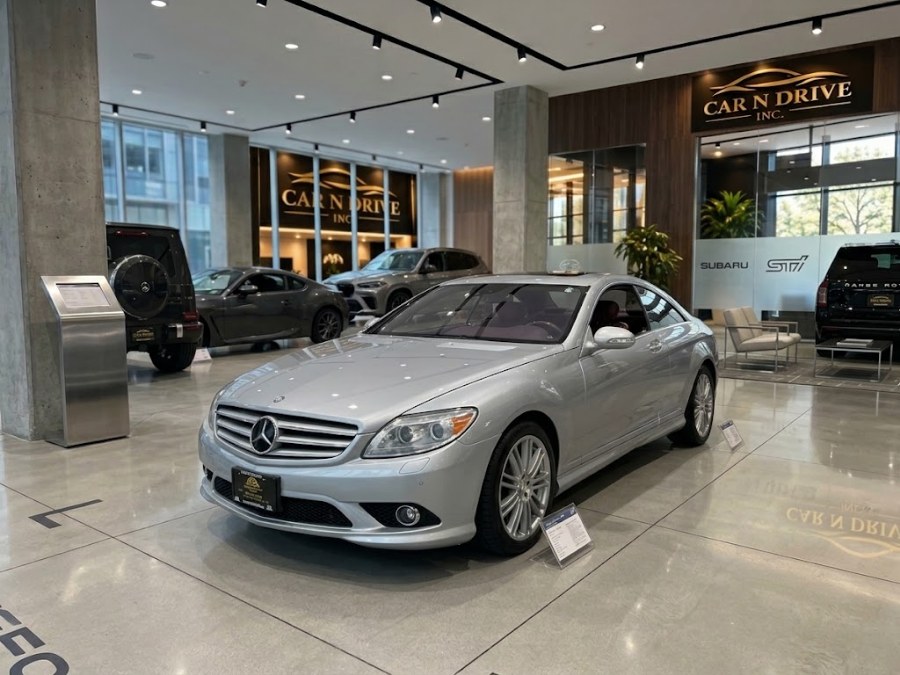 Iridium Silver Metallic 2010 Mercedes-Benz CL-Class Coupe All-Wheel Drive Automatic
