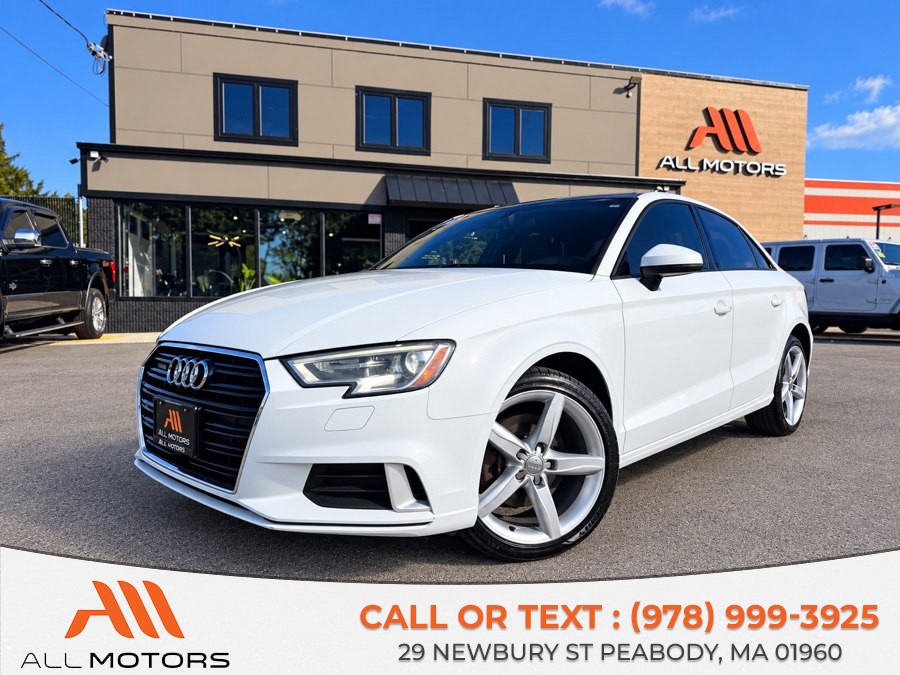 Used 2017 Audi A3 Sedan in Peabody, Massachusetts | All Motors. Peabody, Massachusetts