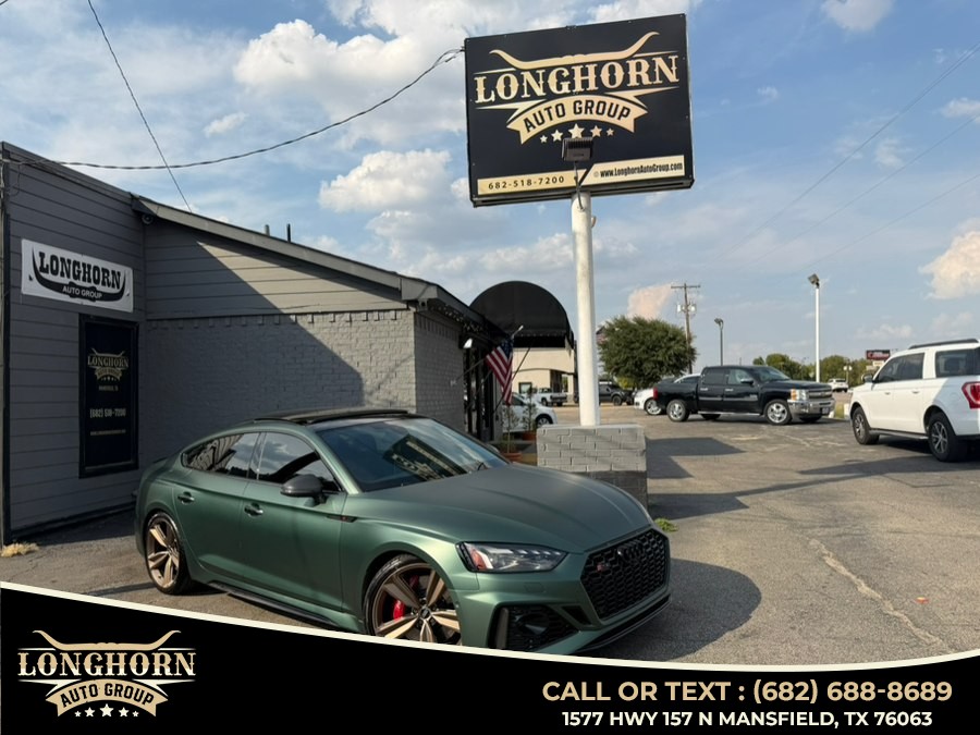2022 Audi RS 5 Sportback 2.9 TFSI quattro, available for sale in Mansfield, Texas | Longhorn Auto Group. Mansfield, Texas