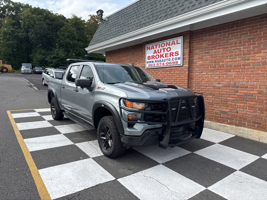 2025 Chevrolet Silverado 1500 4WD Crew Cab 147" Custom Trail Boss, available for sale in Waterbury, Connecticut | National Auto Brokers, Inc.. Waterbury, Connecticut