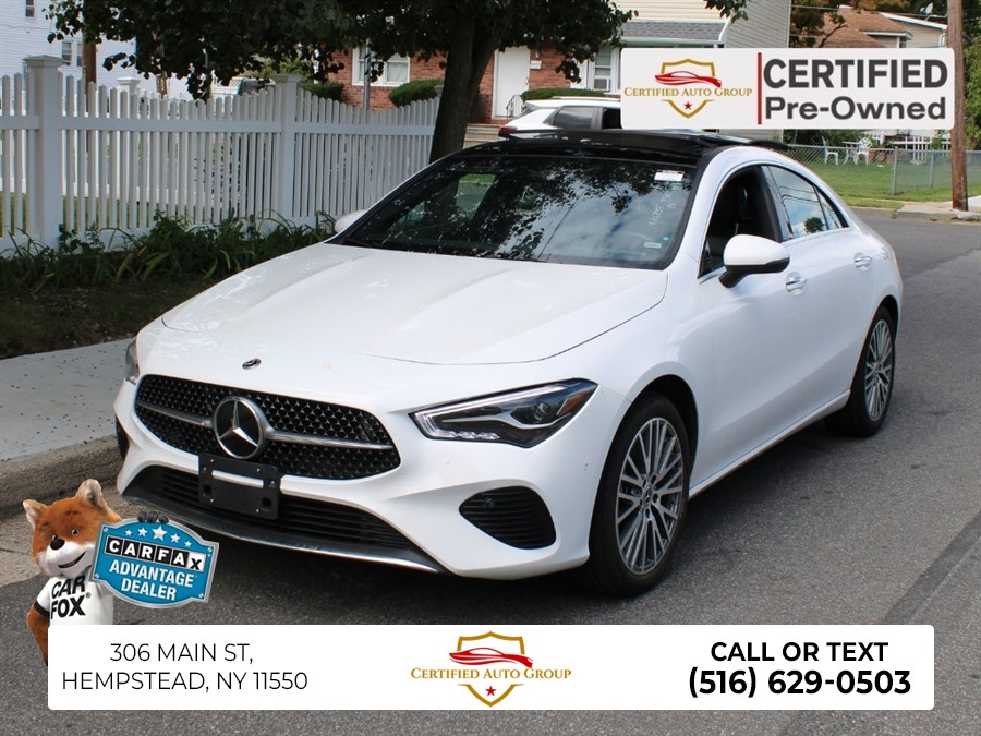 Used 2025 Mercedes-benz Cla in Hempstead, New York | Certified Auto Group. Hempstead, New York