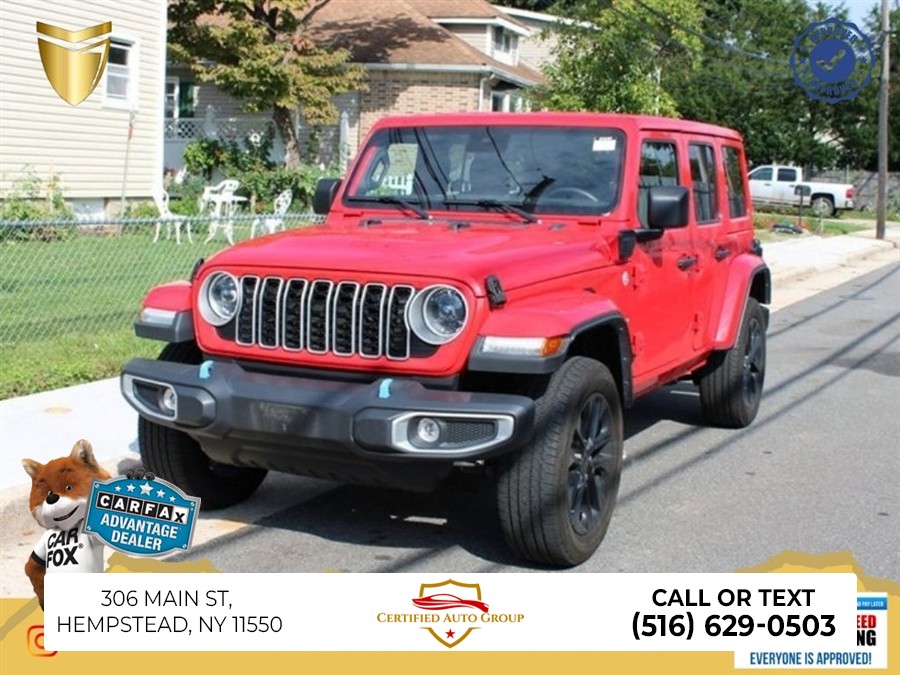 Used Jeep Wrangler Rubicon 4xe 2024 | Certified Auto Group. Hempstead, New York