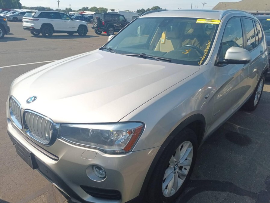 2015 BMW X3 AWD 4dr xDrive28i, available for sale in Meriden, Connecticut | T E A M Auto Center. Meriden, Connecticut