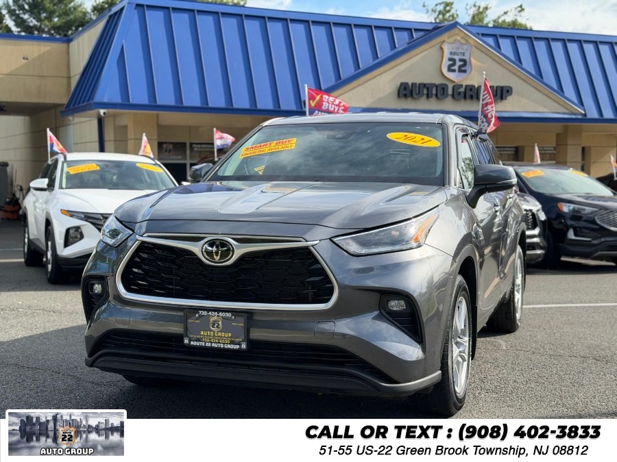 Used 2021 Toyota Highlander in Green Brook Township, New Jersey | Route 22 Auto Group. Green Brook Township, New Jersey