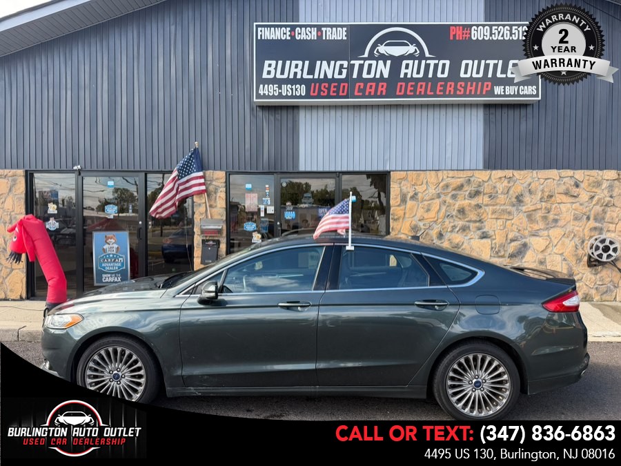2016 Ford Fusion 4dr Sdn Titanium FWD, available for sale in Burlington, New Jersey | Burlington Auto Outlet. Burlington, New Jersey