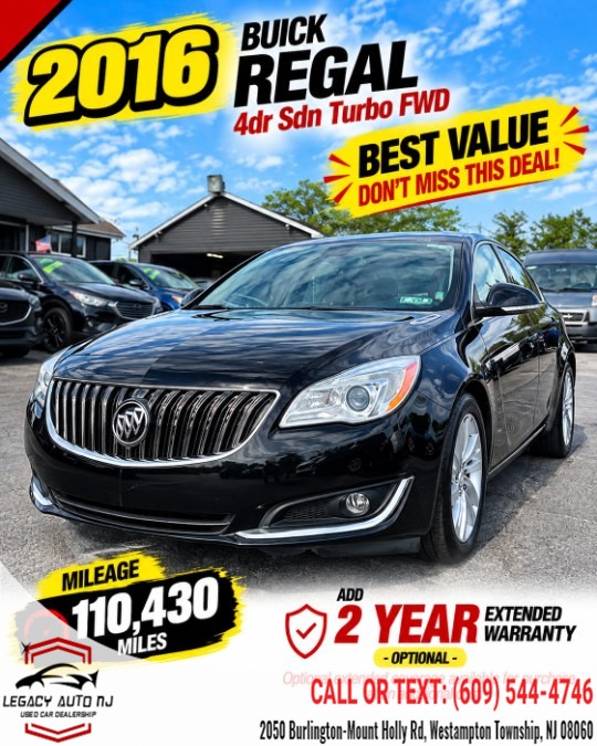 Used 2016 Buick Regal in Westampton Township, New Jersey | Legacy Auto NJ. Westampton Township, New Jersey