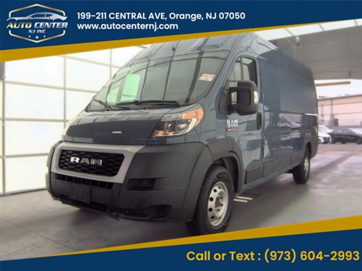 2021 Ram ProMaster Cargo Van 3500 High Roof 159" WB EXT, available for sale in Orange, New Jersey | Auto Center NJ Inc. Orange, New Jersey
