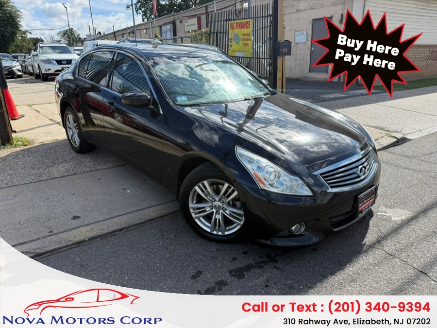 Used 2012 INFINITI G37 Sedan in Elizabeth, New Jersey | Nova Motors Corp. Elizabeth, New Jersey
