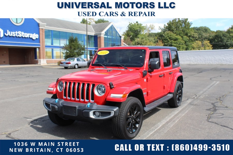 Used 2022 Jeep Wrangler 4xe in New Britain, Connecticut | Universal Motors LLC. New Britain, Connecticut