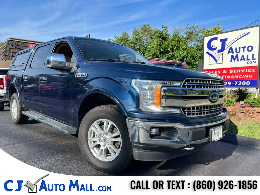2019 Ford F-150 LARIAT 4WD SuperCrew 5.5'' Box, available for sale in Bristol, Connecticut | CJ Auto Mall. Bristol, Connecticut