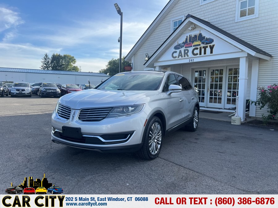 2018 Lincoln MKX Reserve AWD, available for sale in East Windsor, Connecticut | Car City LLC. East Windsor, Connecticut