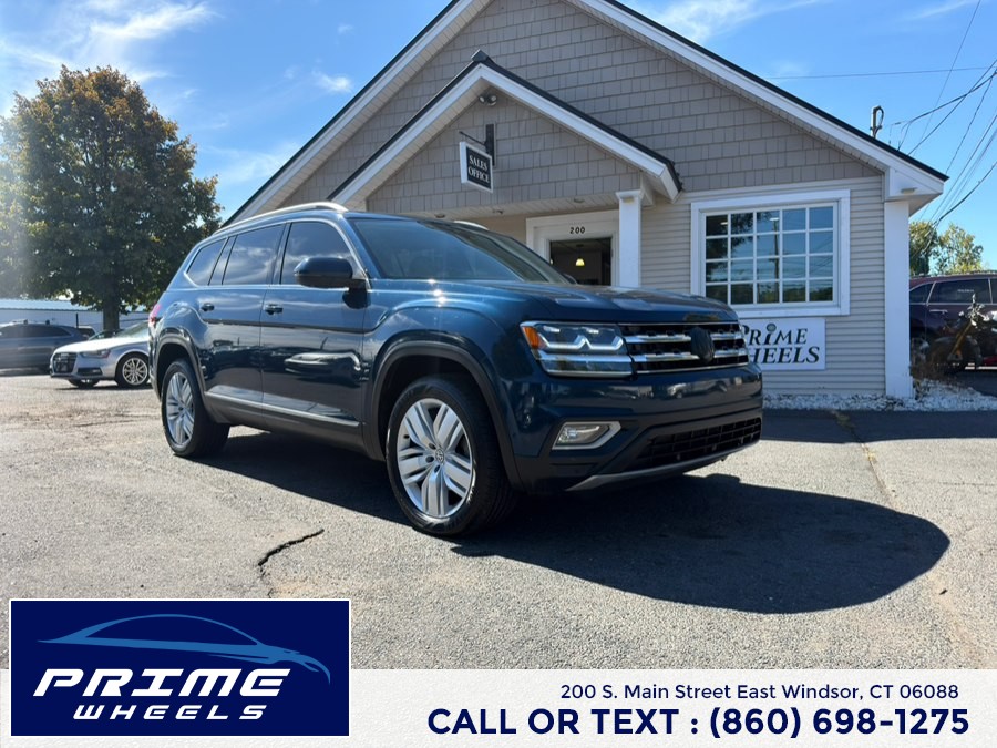 2018 Volkswagen Atlas 3.6L V6 SEL Premium 4MOTION, available for sale in East Windsor, Connecticut | Prime Wheels. East Windsor, Connecticut
