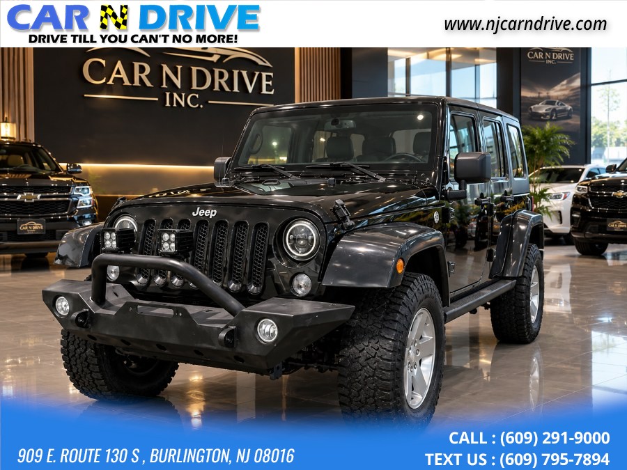 Used 2017 Jeep Wrangler Unlimited in Burlington, New Jersey | Car N Drive. Burlington, New Jersey