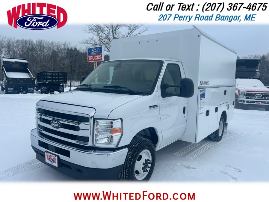 New Ford E-Series Cutaway E-350 DRW 138" WB EBY CSV Service Body 2026 | Whited Ford. Bangor, Maine