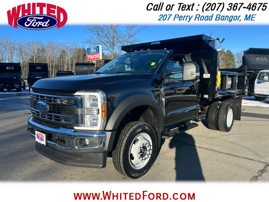 2026 Ford Super Duty F-550 DRW XL 4WD Reg Cab 145"WB 9' Dump Body, available for sale in Bangor, Maine | Whited Ford. Bangor, Maine