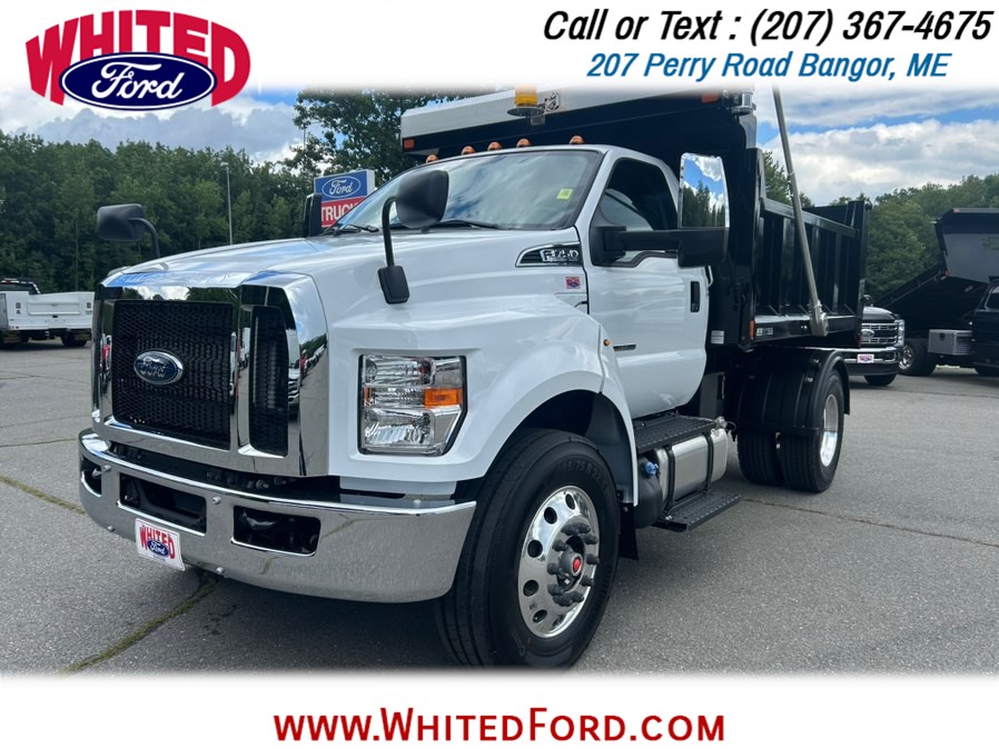 New Ford F-750 Straight Frame Reg Cab Dump Truck 2027 | Whited Ford. Bangor, Maine
