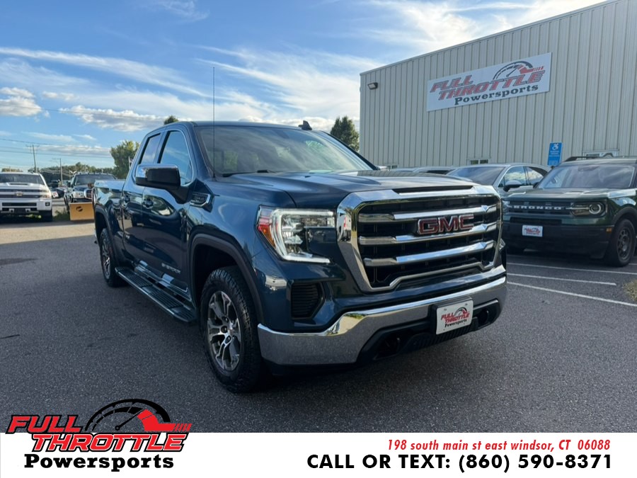 2019 GMC Sierra 1500 4WD Double Cab 147" SLE, available for sale in East Windsor, Connecticut | Full Throttle Power Sports LLC. East Windsor, Connecticut