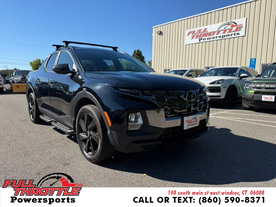 2023 Hyundai Santa Cruz NIGHT AWD, available for sale in East Windsor, Connecticut | Full Throttle Power Sports LLC. East Windsor, Connecticut