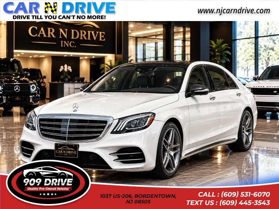 2019 Mercedes-Benz S-Class S 560 4MATIC Sedan, available for sale in BORDENTOWN, New Jersey | 909 Drive. BORDENTOWN, New Jersey