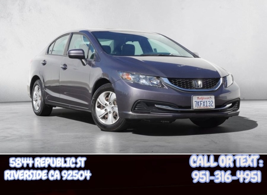 Used 2015 Honda Civic Sedan LX (ONE OWNER) in Riverside, California | Big Timin Motors LLC. Riverside, California