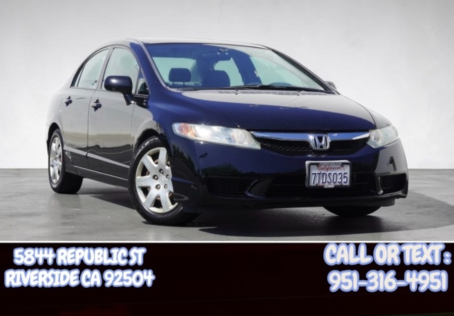 2008 Honda Civic Sdn. LX 4dr Auto LX, available for sale in Riverside, California | Big Timin Motors LLC. Riverside, California
