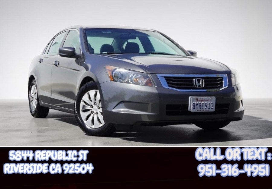 2012 Honda Accord Sdn 4dr I4 Auto LX, available for sale in Riverside, California | Big Timin Motors LLC. Riverside, California