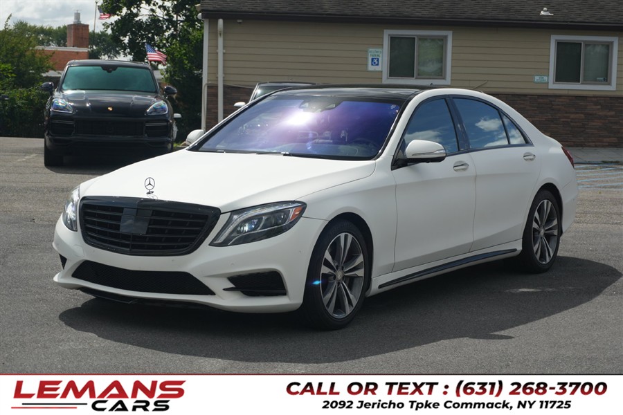 Used 2016 Mercedes-benz S-class in Commack, New York | Lemans Cars. Commack, New York