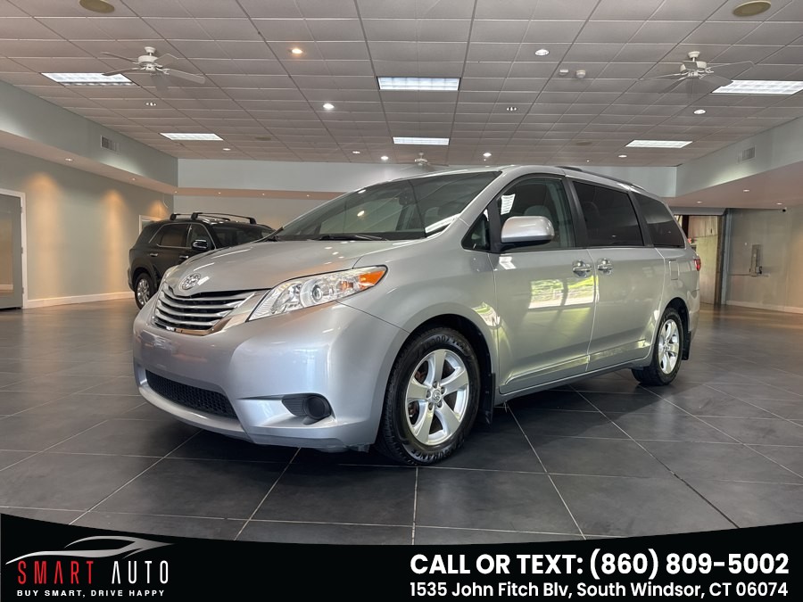 2015 Toyota Sienna 5dr 7-Pass Van LE AAS FWD (Natl), available for sale in South Windsor, Connecticut | Smart Auto LLC. South Windsor, Connecticut