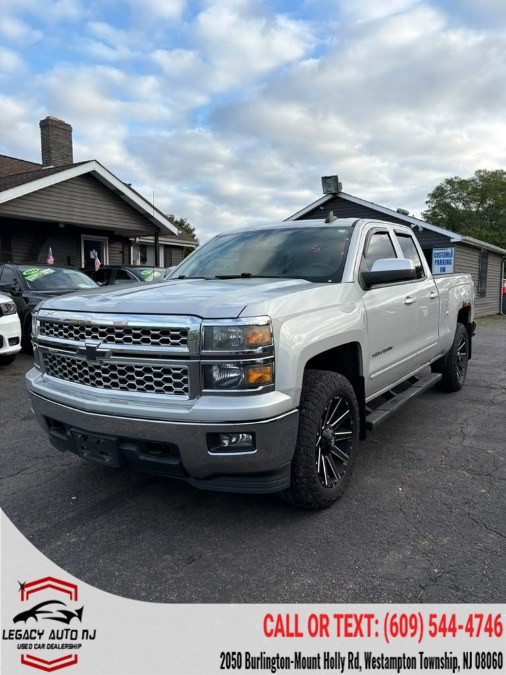 2015 Chevrolet Silverado 1500 4WD Double Cab 143.5" LT w/1LT, available for sale in Westampton Township, New Jersey | Legacy Auto NJ. Westampton Township, New Jersey