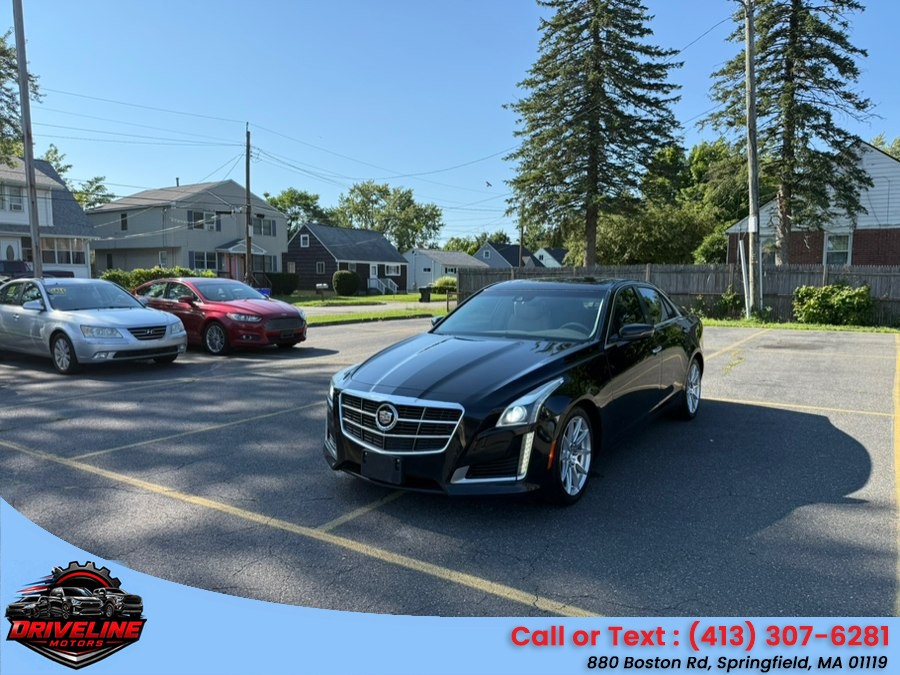 2014 Cadillac CTS Sedan 4dr Sdn 2.0L Turbo Luxury AWD, available for sale in Springfield, Massachusetts | Driveline Motors. Springfield, Massachusetts