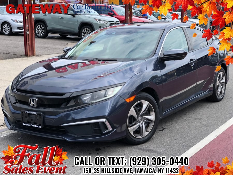 Used 2020 Honda Civic Sedan in Jamaica, New York | Gateway Car Dealer Inc. Jamaica, New York
