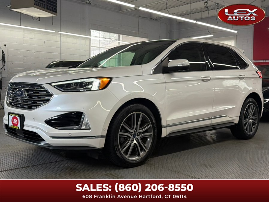 2019 Ford Edge Titanium FWD, available for sale in Hartford, Connecticut | Lex Autos LLC. Hartford, Connecticut