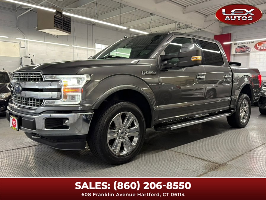 2018 Ford F-150 LARIAT 4WD SuperCrew 5.5'' Box, available for sale in Hartford, Connecticut | Lex Autos LLC. Hartford, Connecticut