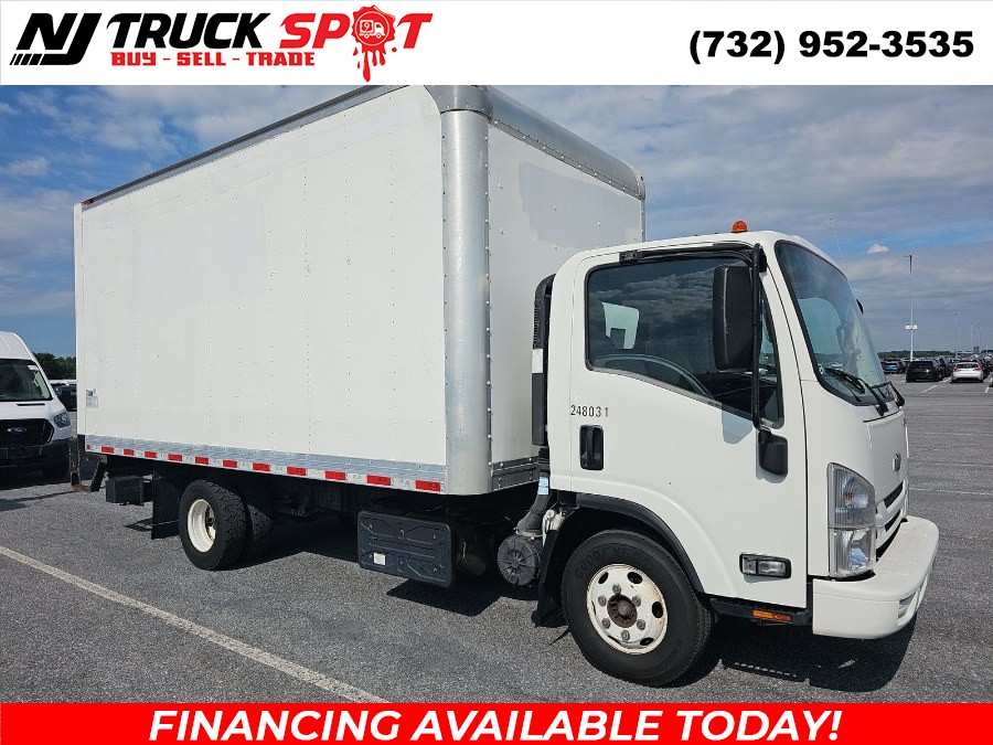 2020 Isuzu NPR CHEVY 4500HD LCF Diesel 16 FEET DRY BOX + LOW MILES + LIFT GATE + NO CDL, available for sale in South Amboy, New Jersey | NJ Truck Spot. South Amboy, New Jersey