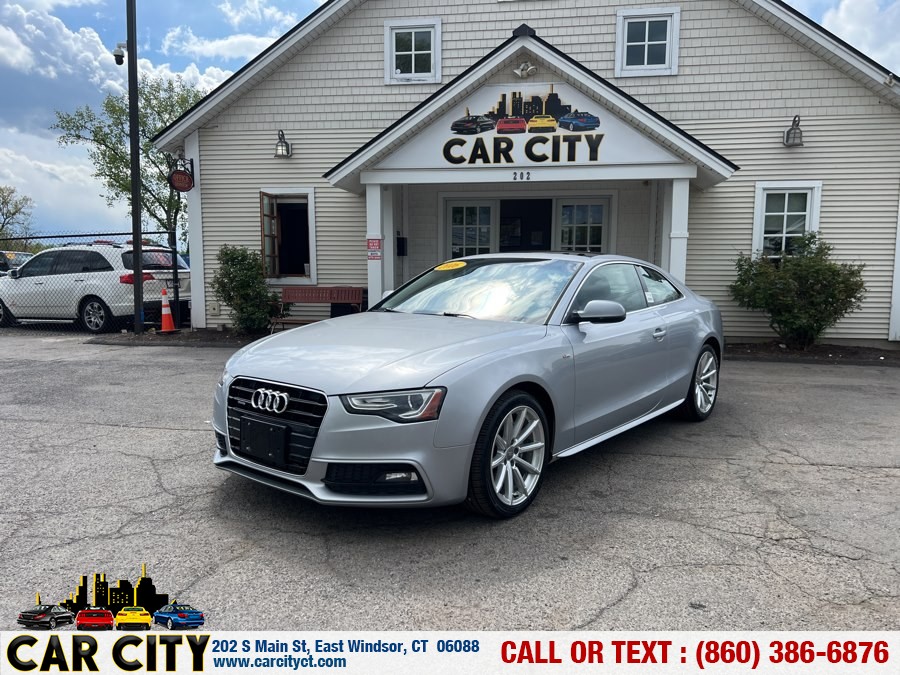 2016 Audi A5 2dr Cpe Auto Premium Plus, available for sale in East Windsor, Connecticut | Car City LLC. East Windsor, Connecticut