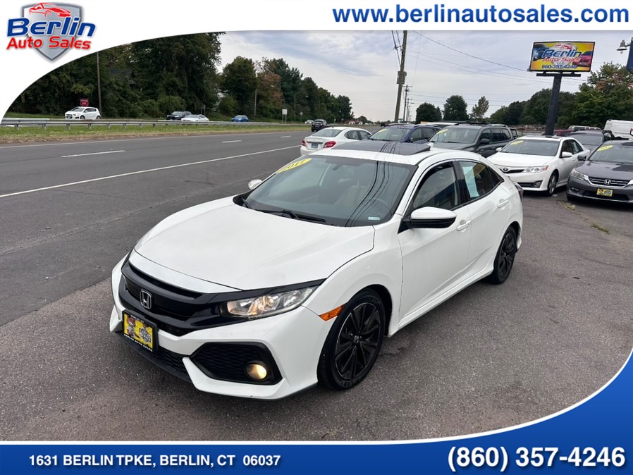 2017 Honda Civic Hatchback EX-L Navi CVT, available for sale in Berlin, Connecticut | Berlin Auto Sales LLC. Berlin, Connecticut