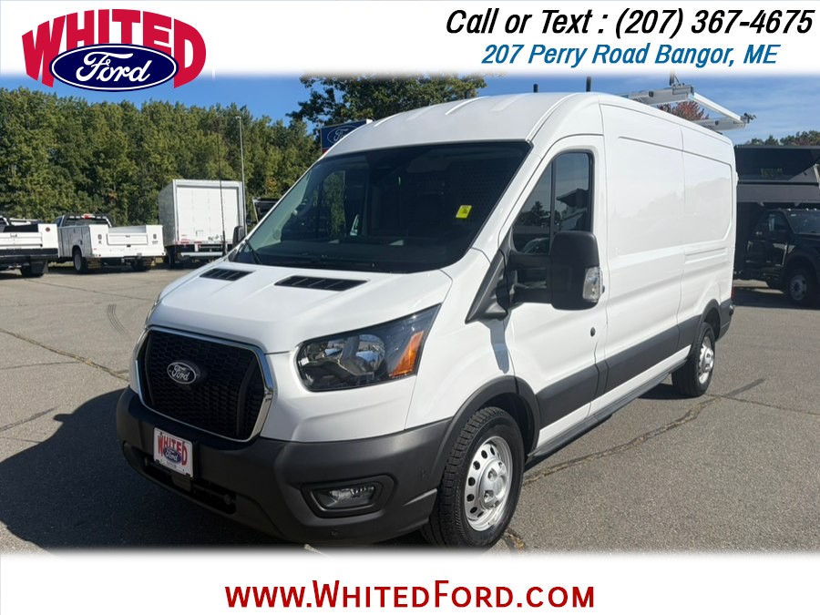 2026 Ford Transit Cargo Van T-250 148" Med Rf HVAC Set Up, available for sale in Bangor, Maine | Whited Ford. Bangor, Maine