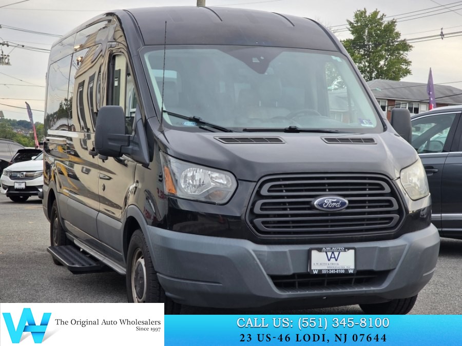 2017 Ford Transit Wagon T-350 148" Med Roof XL Sliding RH Dr, available for sale in Lodi, New Jersey | AW Auto & Truck Wholesalers, Inc. Lodi, New Jersey