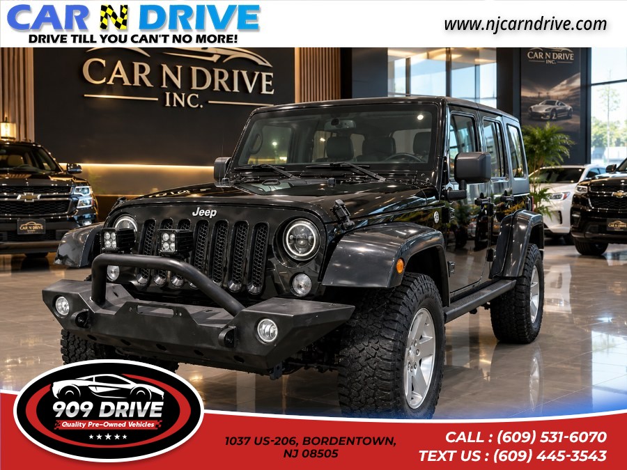 Used 2017 Jeep Wrangler Unlimited in BORDENTOWN, New Jersey | 909 Drive. BORDENTOWN, New Jersey