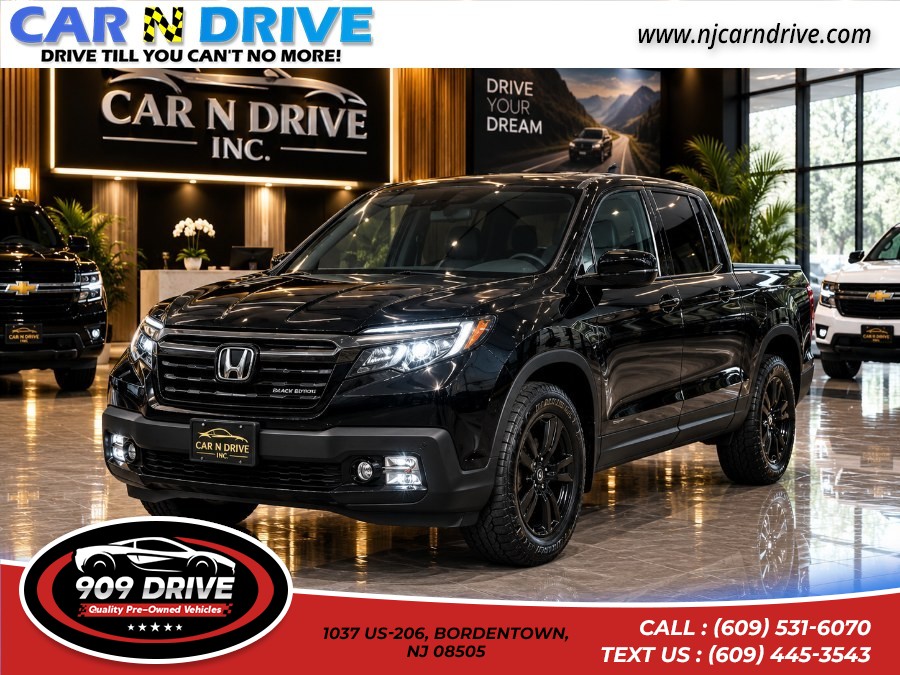 2018 Honda Ridgeline Black Edition, available for sale in BORDENTOWN, New Jersey | 909 Drive. BORDENTOWN, New Jersey