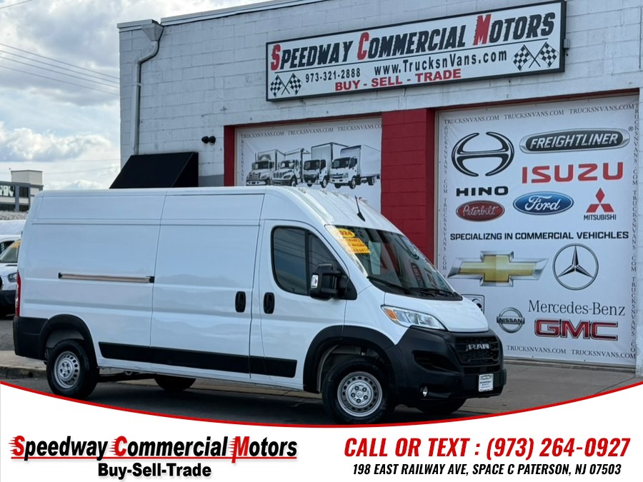 2024 Ram ProMaster Cargo Van Tradesman 2500 High Roof 159" WB w/Pass Seat, available for sale in Paterson, New Jersey | Speedway Commercial Motors LLC. Paterson, New Jersey