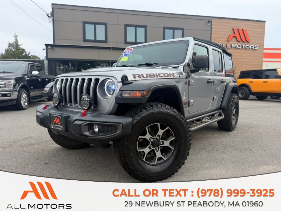 2018 Jeep Wrangler Unlimited Rubicon 4x4, available for sale in Peabody, Massachusetts | All Motors. Peabody, Massachusetts