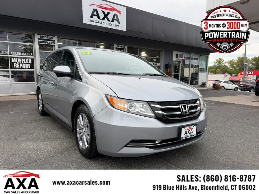 2017 Honda Odyssey EX-L w/Navi Auto, available for sale in Bloomfield, Connecticut | AXA Car Sales and Repair LLC. Bloomfield, Connecticut