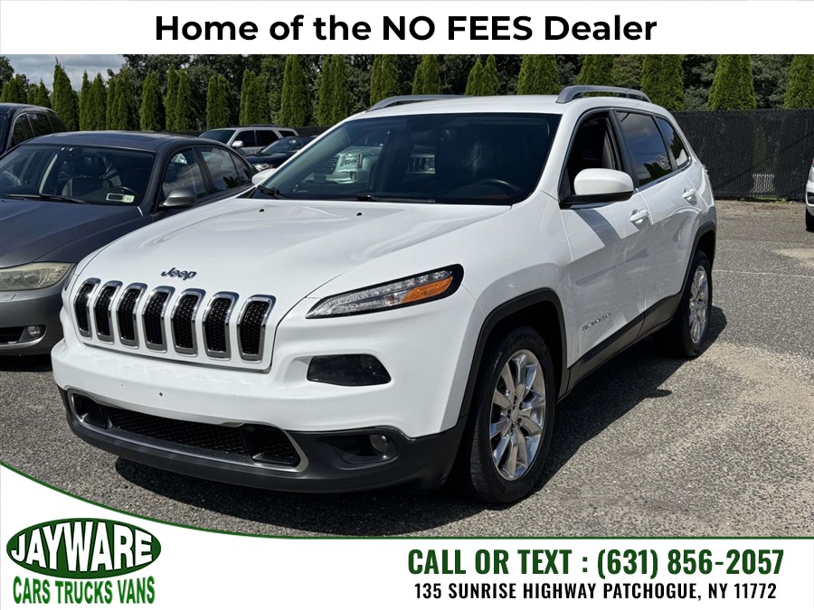 2016 Jeep Cherokee Limited, available for sale in Patchogue, New York | Jayware Cars Trucks Vans. Patchogue, New York