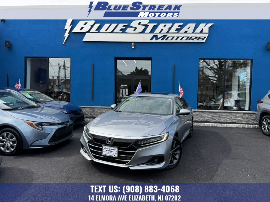 2021 Honda Accord Sedan EX-L 1.5T CVT, available for sale in Elizabeth, New Jersey | Blue Streak Motors. Elizabeth, New Jersey