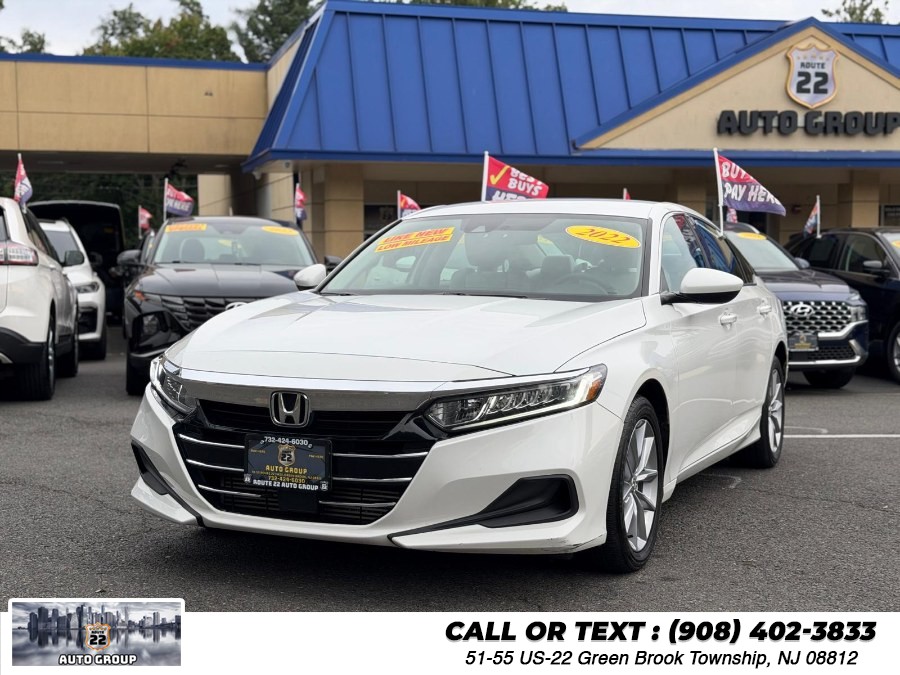 Used 2022 Honda Accord Sedan in Green Brook Township, New Jersey | Route 22 Auto Group. Green Brook Township, New Jersey